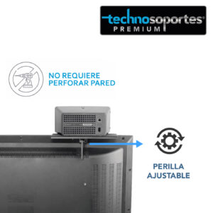 Soporte Universal para antena TDT, Decodificadores, Modern, Router y Barra de sonido
