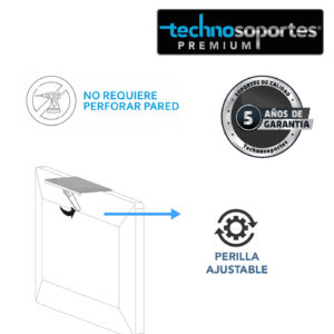 Soporte Universal para antena TDT, Decodificadores, Modern, Router y Barra de sonido
