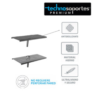 Soporte Universal para antena TDT, Decodificadores, Modern, Router y Barra de sonido