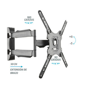 Soporte de brazo para televisores de 32 a 65 pulgadas