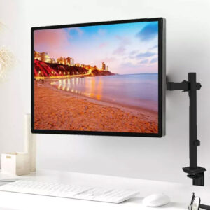 Soporte fijo de brazo para monitores 13" a 27" - Ergonomico. - Imagen 3